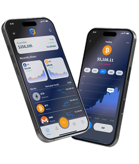 Aurora Cryptrade App di Trading Mobile